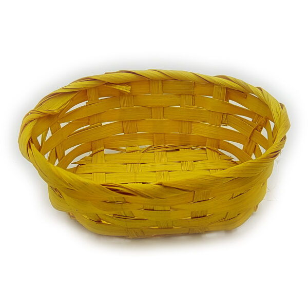 Körbchen oval in verschiedenen Farben erhältlich ca. 15 x 11 x 5 cm 3 Stück – Bild 10