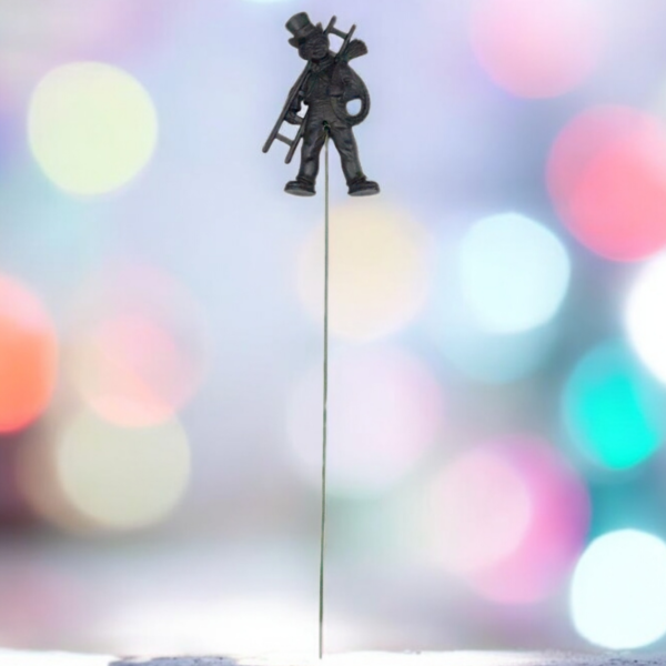 Schornsteinfeger aus Kunststoff mit Drahtstiel ca. 20cm lang 10 Stück – Bild 4