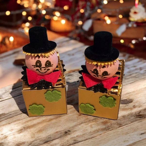 Pralinenwürfel Geschenkwürfel "Schornsteinfeger" 8 cm 10 Stück – Bild 3