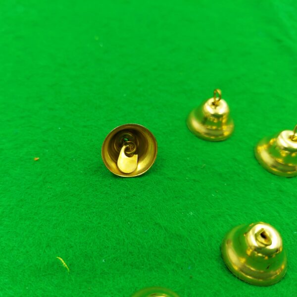 Mini - Glocken & Schellen 50 Stück gold – Bild 6