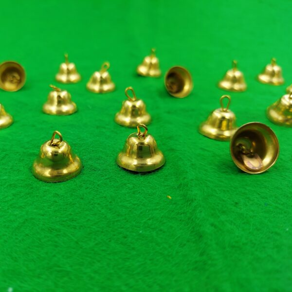 Mini - Glocken & Schellen 50 Stück gold – Bild 8