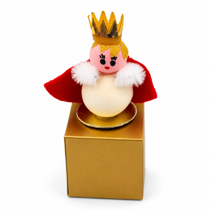 Pralinenwürfel König & Königin 9 cm – Geschenkwürfel zum Selbstbefüllen, 10 Stück – Bild 6