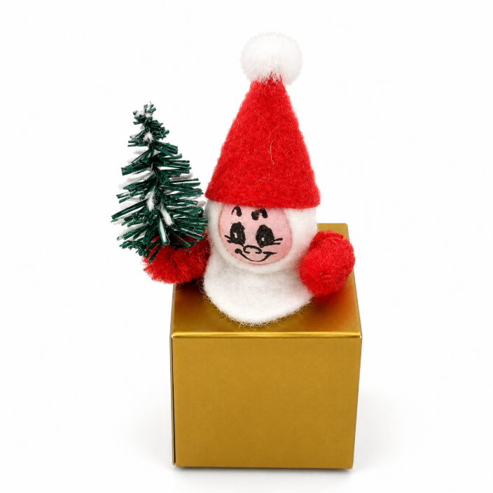 Pralinenwürfel Weihnachtsmann