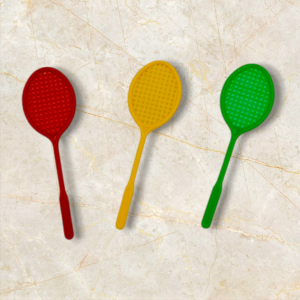 Mini-Tennisschläger aus Kunststoff 7,5cm 10 Stück