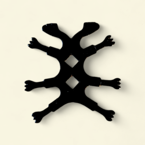 Maikäferfüße aus Karton 50 x 50 mm