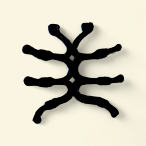 Maikäferfüße aus Karton 62 x 66 mm