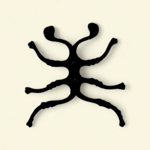 Maikäferfüße aus Karton 96 x 96 mm