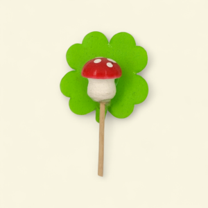 Fliegenpilz Kleeblatt Deko