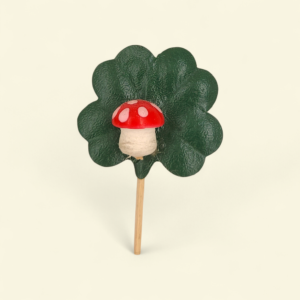 Fliegenpilz Kleeblatt Deko