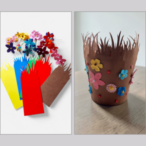 Bastelset Blumentopf