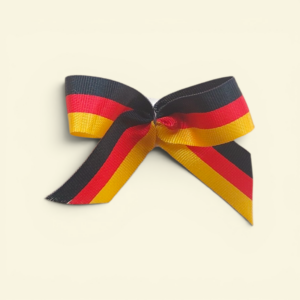 Deutschland-Schleifen mit Klebepunkt 60x40 mm