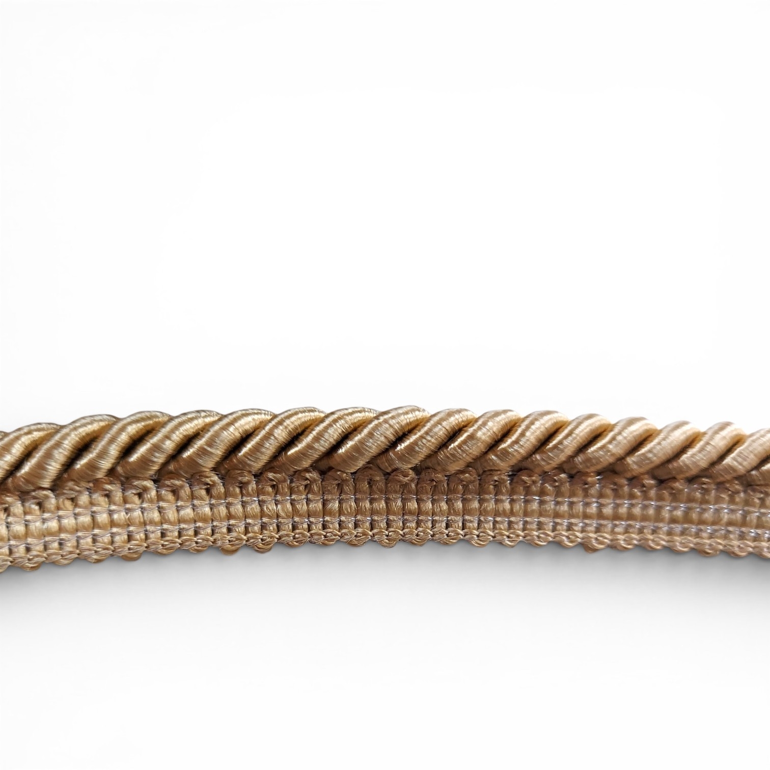 Kordelborte Mattgold 15 mm breit – elegante Zierborte für Bastelarbeiten, Dekorationen & DIY-Projekte – Bild 2