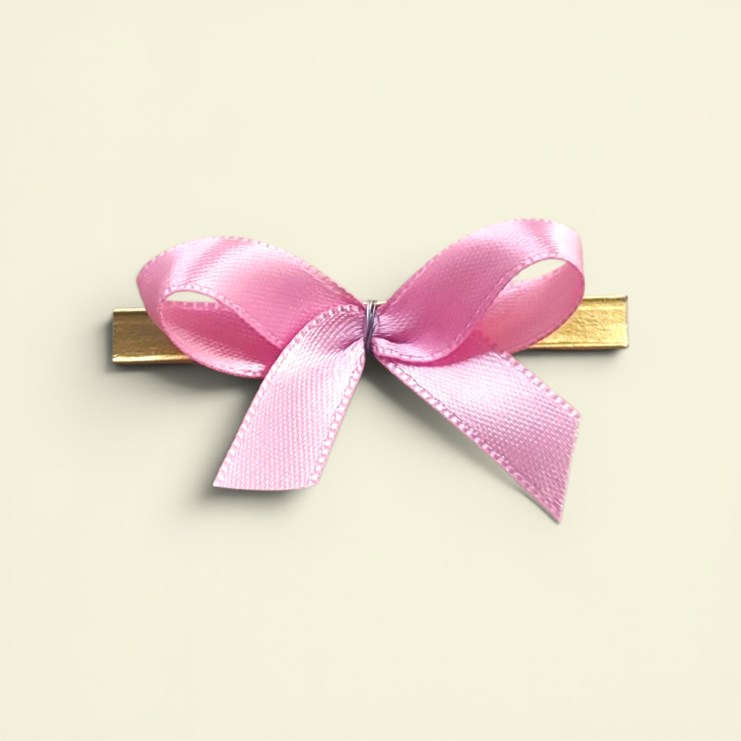 Fertigschleifen rosa mit Clip