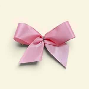 Fertigschleifen rosa mit Clip
