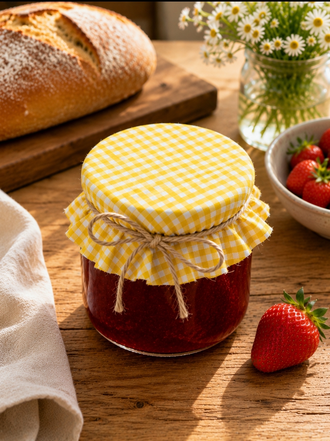 Marmeladendeckchen gelb