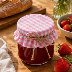 Marmeladendeckchen Rosa