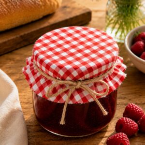 Marmeladendeckchen Rot