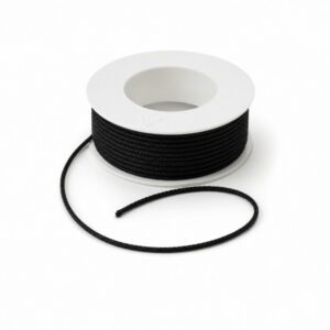 Kordel schwarz 2 mm