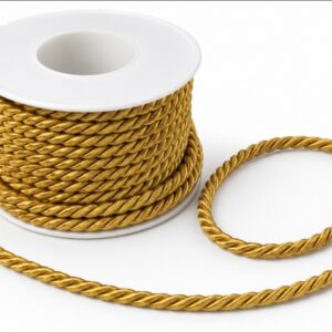Goldgelbe Kordel 6 mm