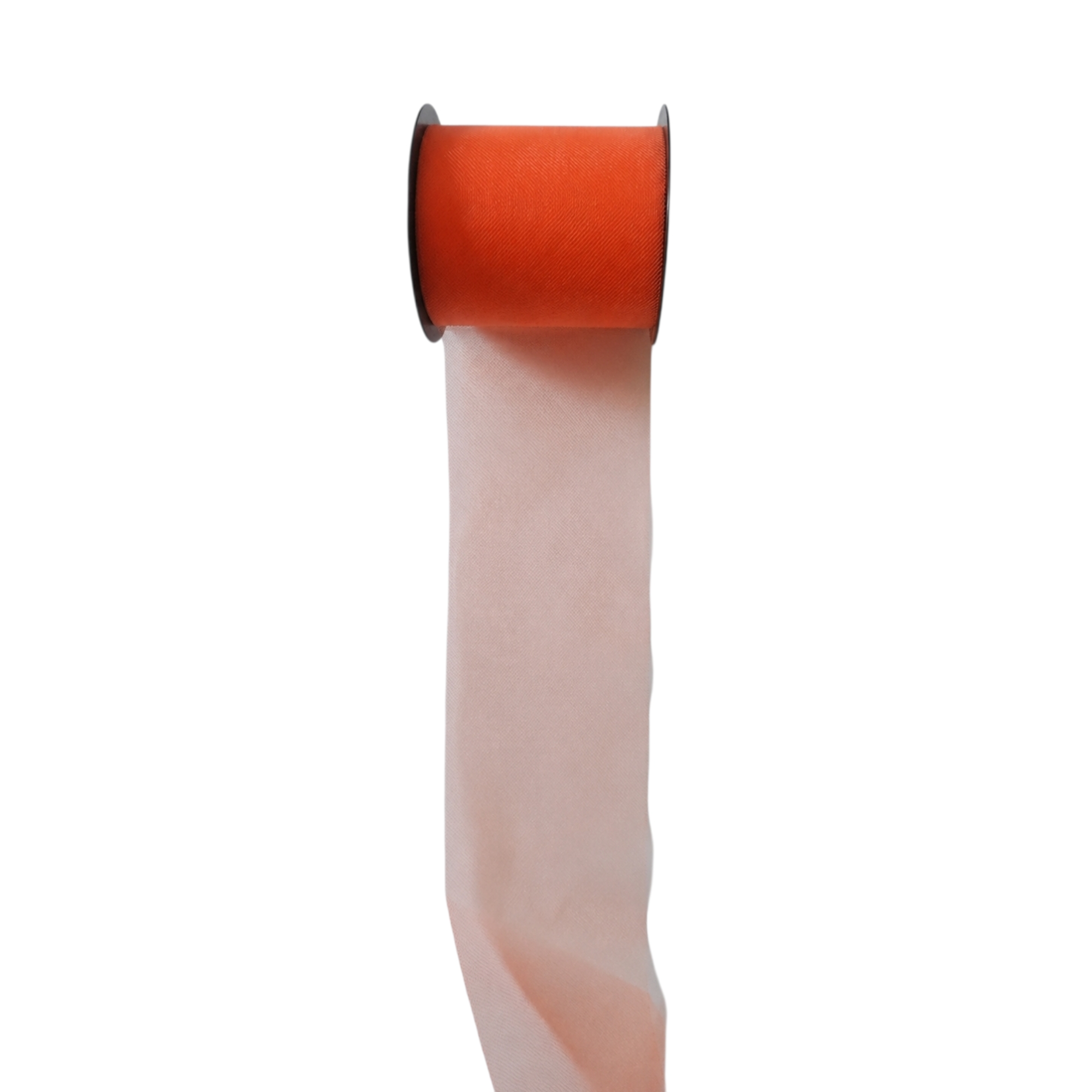 Tüllband orange 10 cm – 50 m auf Rolle – Bild 2