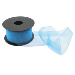 Tüllband Hellblau 5 cm