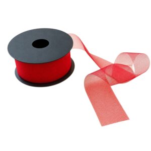 Tüllband Rot 5 cm