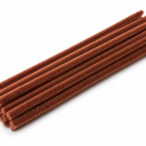 Chenille Braun 10 mm