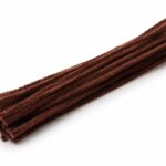 Chenille Braun 8 mm