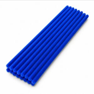 Chenille Blau 10 mm