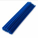 Chenille blau 8 mm
