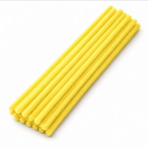 Chenille gelb 8 mm