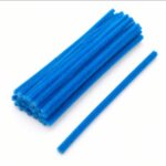 Chenille mittelblau 10 mm