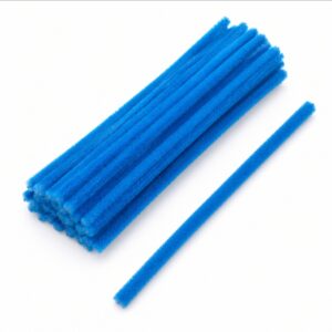 Chenille mittelblau 10 mm
