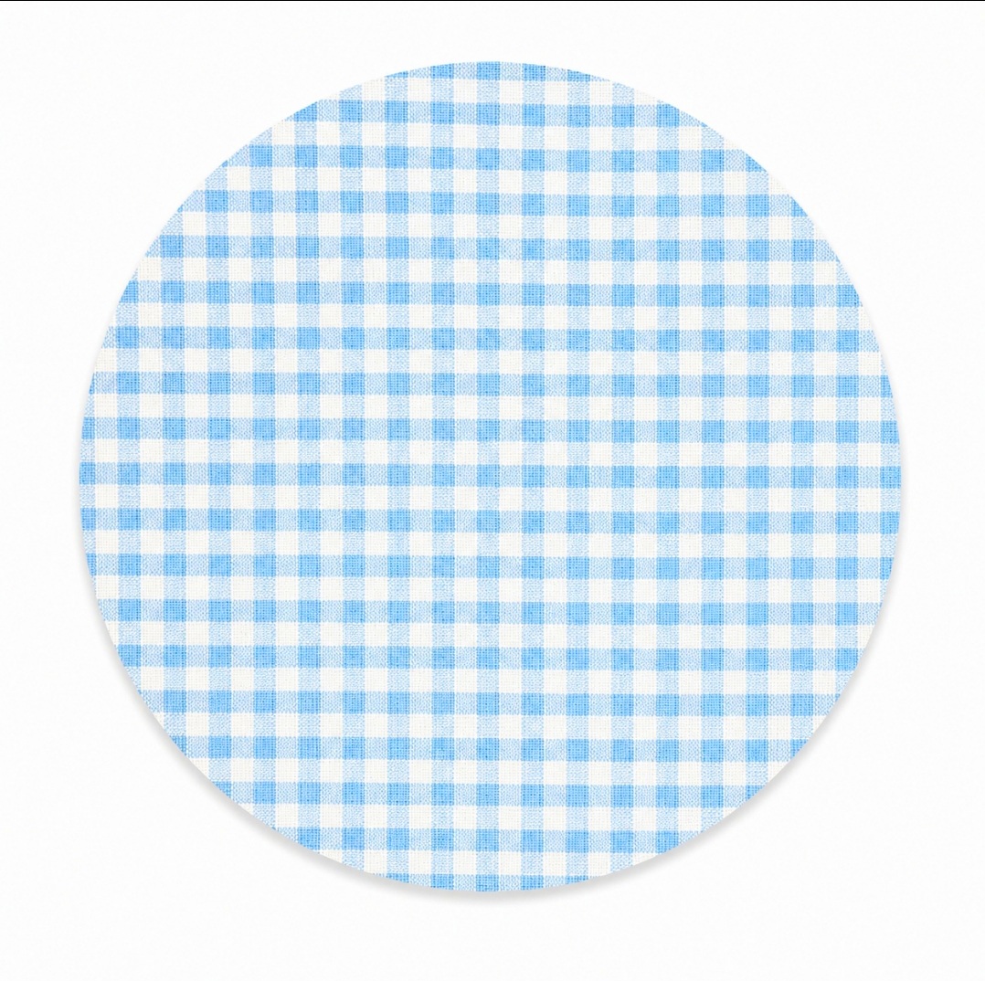 Marmeladendeckchen Hellblau
