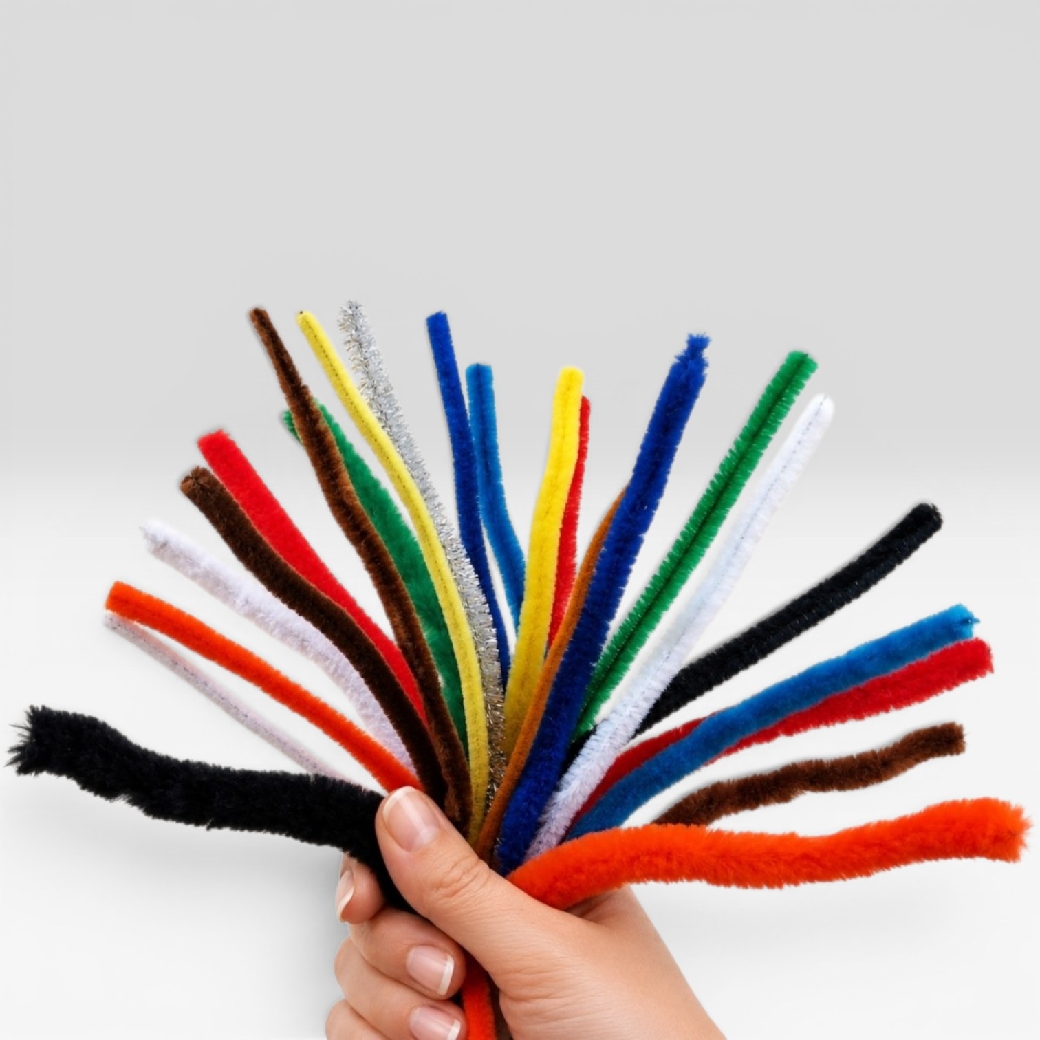 Chenille Mix – 10 Chenille Pfeifenreiniger 50 cm individuell zusammenstellen