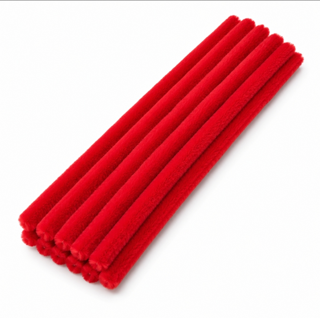 Chenille rot 15 mm