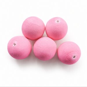 Wattekugeln rosa