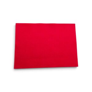 Bastelfilz rot A3