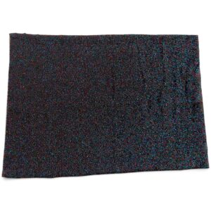 Glitzerstoff schwarz DIN A3