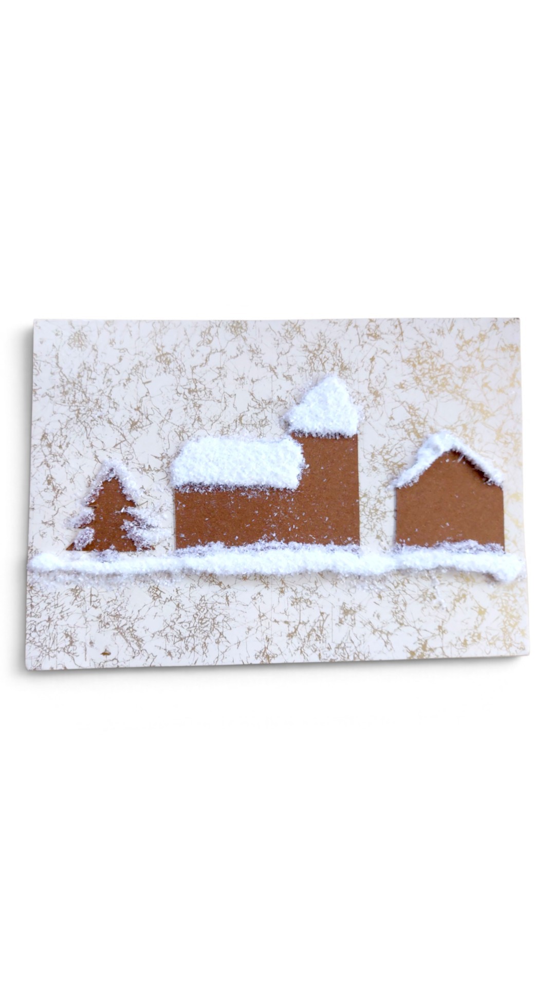 Dekoschnee weiß – Kunstschnee zum Basteln & Dekorieren – 50 g / 100 g – Bild 3